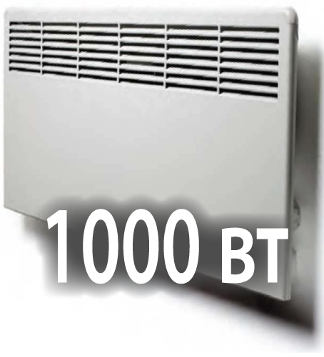3) Конвектор "Ensto" BETA 1000вт. с мех.термостатом