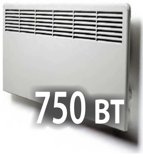 2) Конвектор "Ensto" BETA 750вт. с мех.термостатом